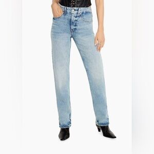 Good American Good Icon Straight Jeans